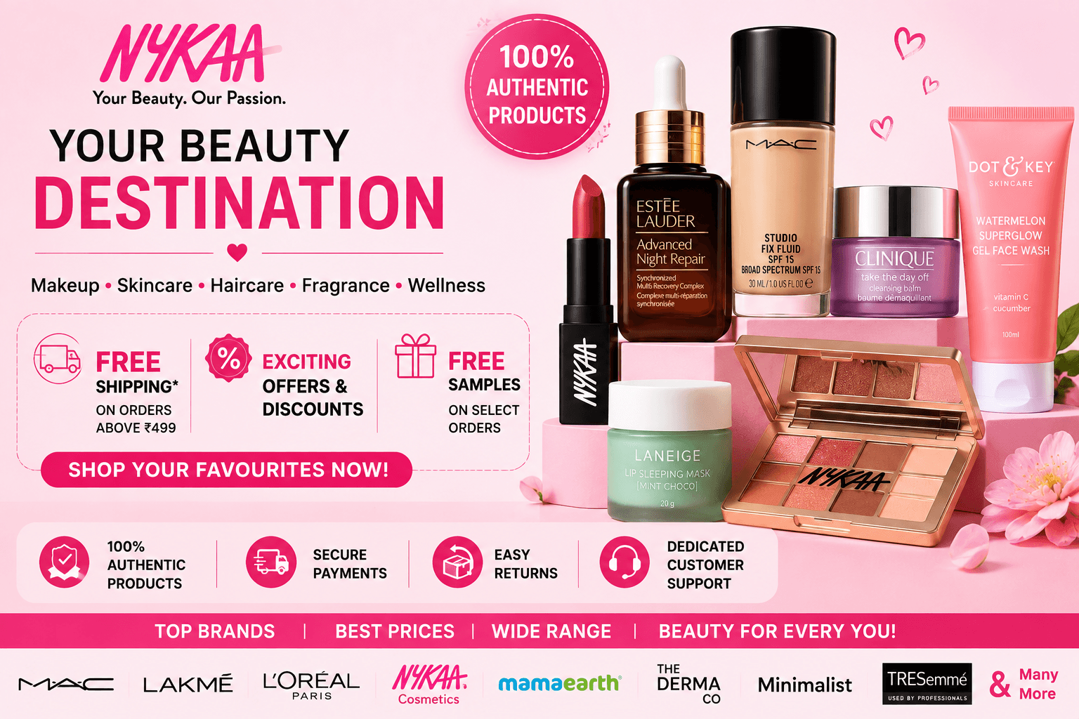 Nykaa Beauty Offers – Shop Makeup, Skincare & More
