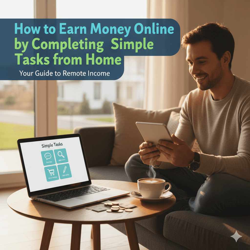 How to Earn Money Online by Completing Simple Tasks from Home